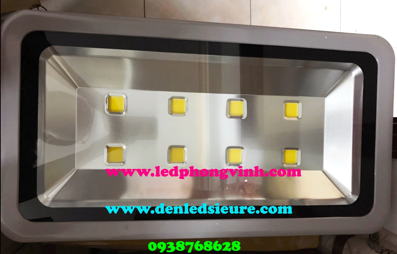 ĐÈN PHA LED 400W TRẮNG/VÀNG
