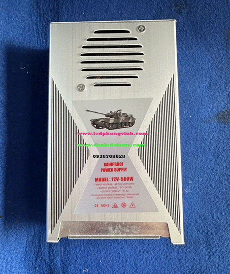 NGUỒN NGOÀI TRỜI 12V401A XE TĂNG HX 500W