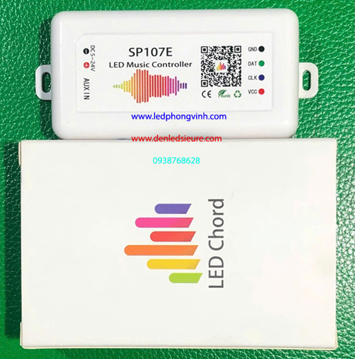 Bộ điều khiển FULL MÀU SP648E xài qua APP điện thoại( NHÁY THEO NHẠC)